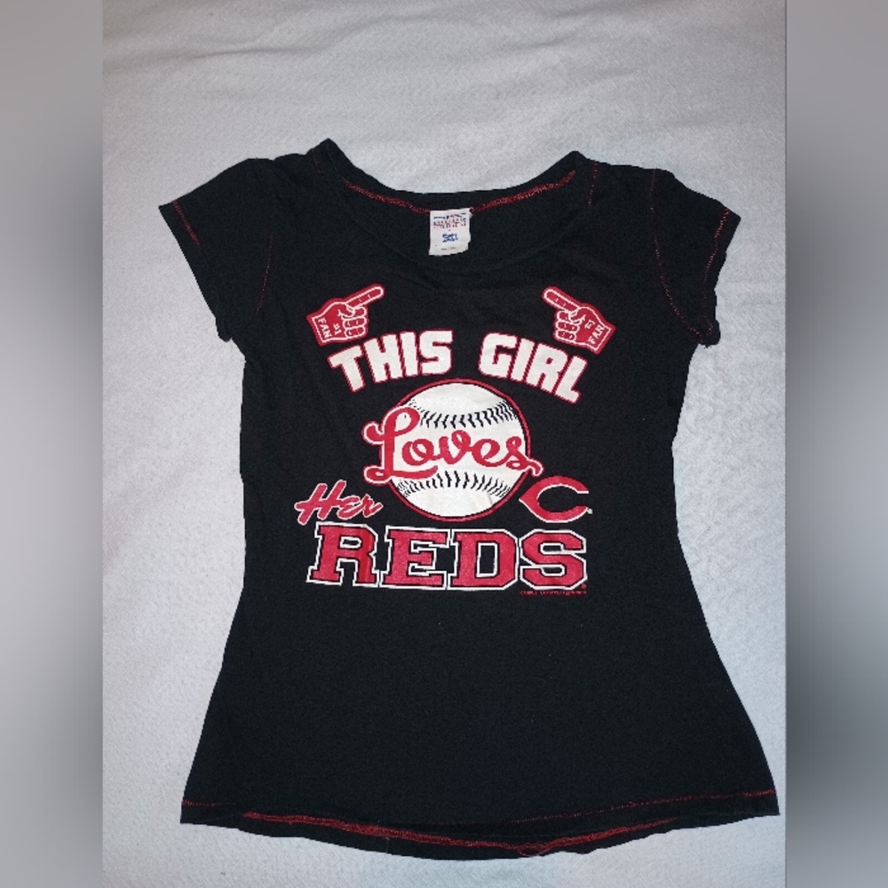 Black and Red Reds Shirt